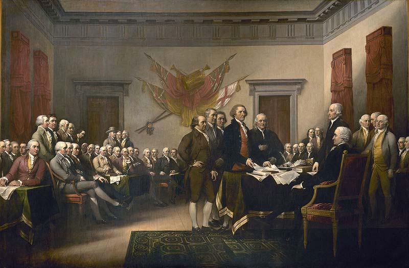 John Trumbull The Declaration of Independence Germany oil painting art